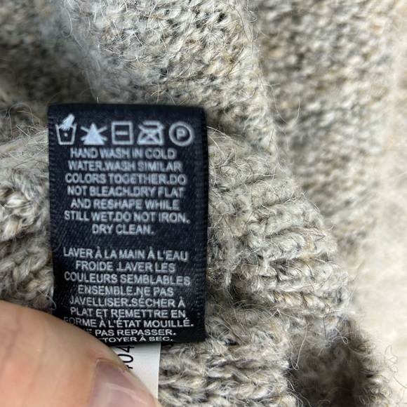 Knit Oatmeal Camber & Grace Sweater - Picture 6 of 8